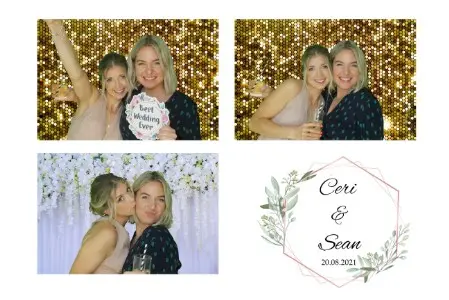 rustic photo booths