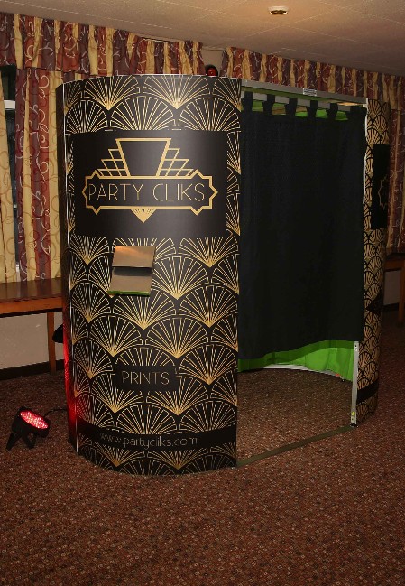 art deco photo booth hire