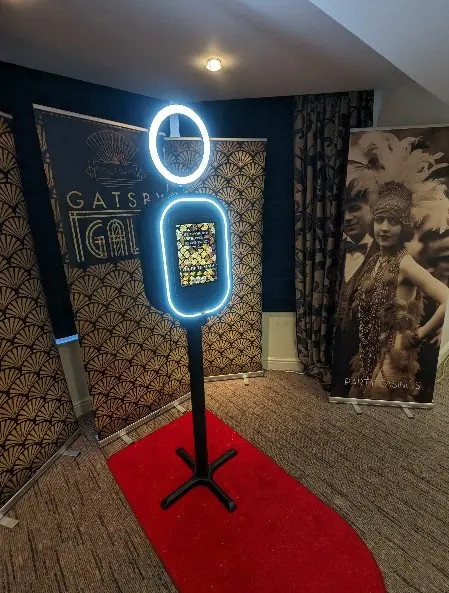 Gatsby Themed photo Booth