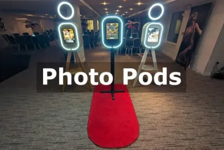 Photo Booth pods Conwy